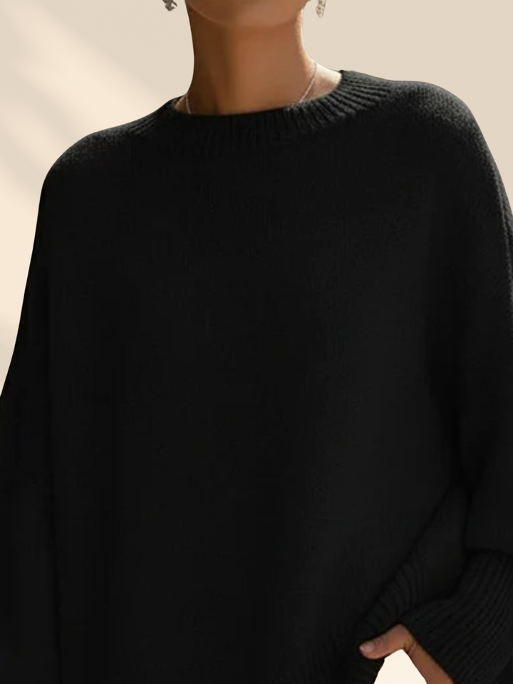 Celeste | Luxe Knit Poncho Sweater