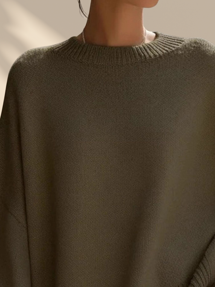 Celeste | Luxe Knit Poncho Sweater