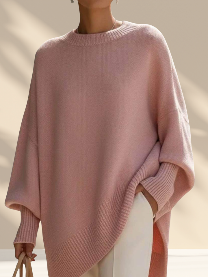 Celeste | Luxe Knit Poncho Sweater