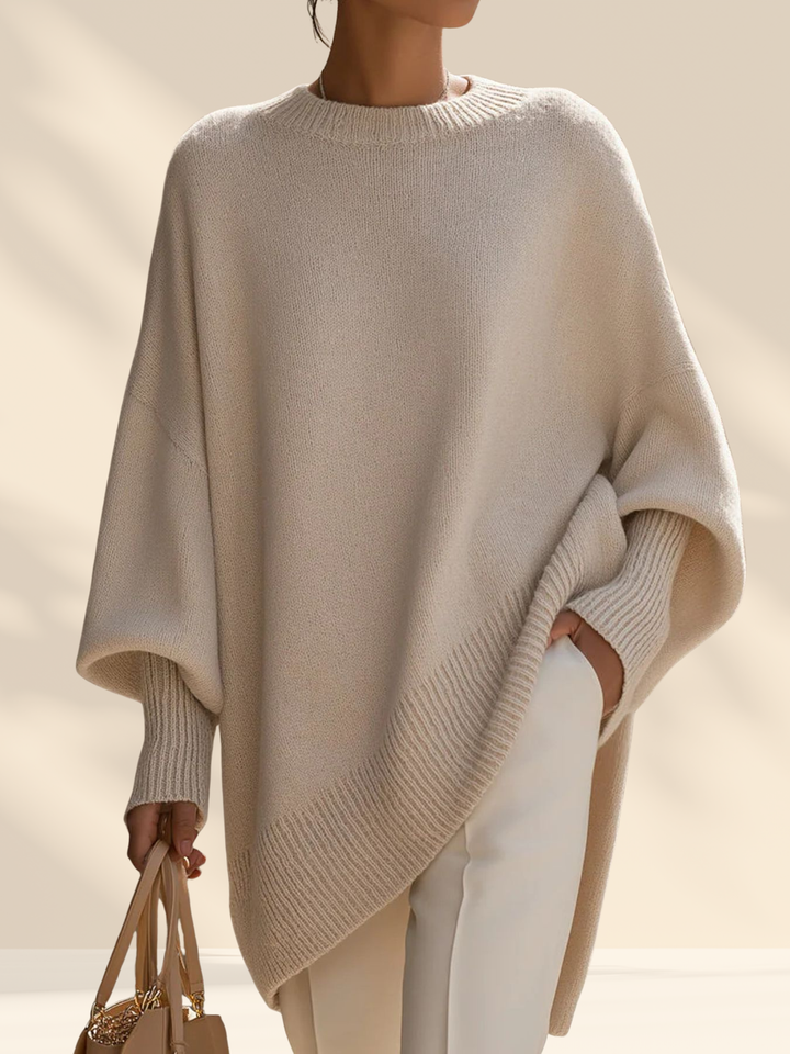 Celeste | Luxe Knit Poncho Sweater