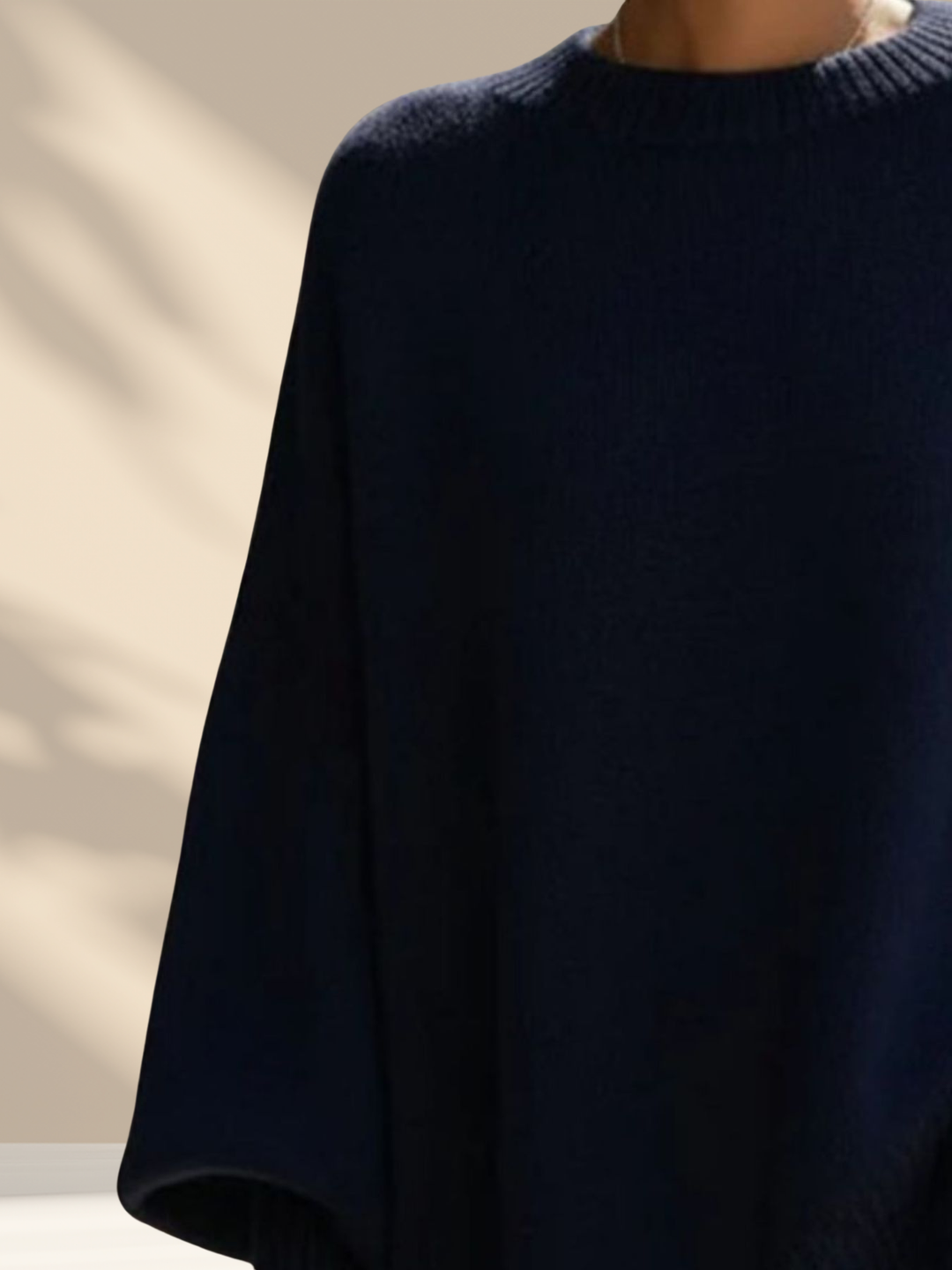 Celeste | Luxe Knit Poncho Sweater