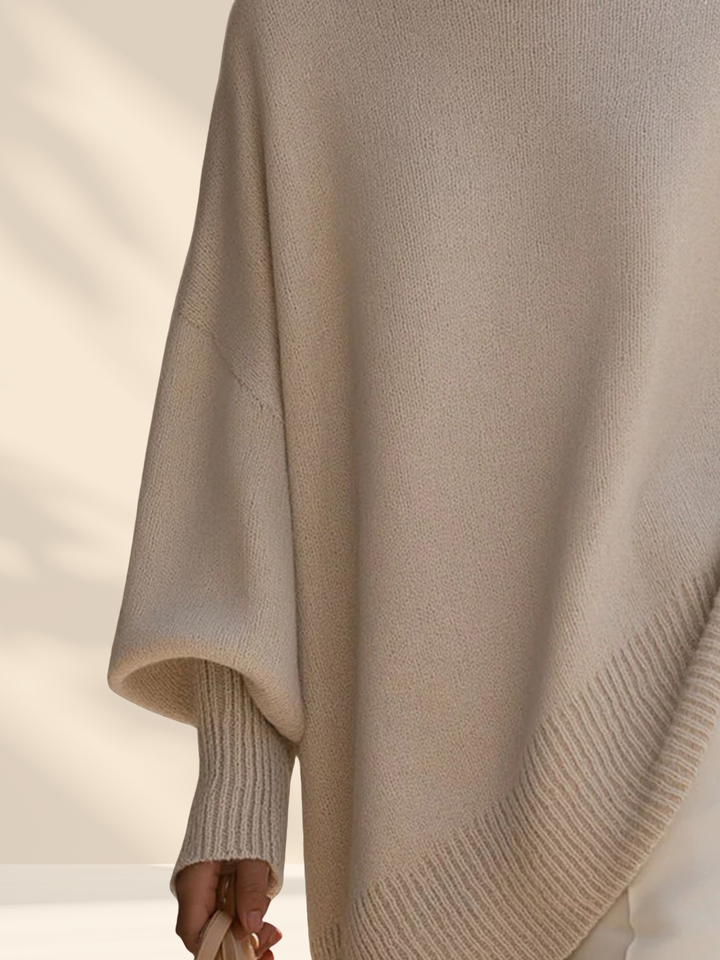 Celeste | Luxe Knit Poncho Sweater