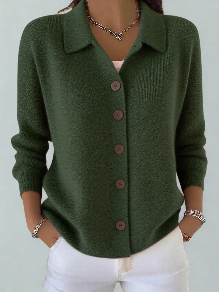 Full Size Elegance | Knit Blouse
