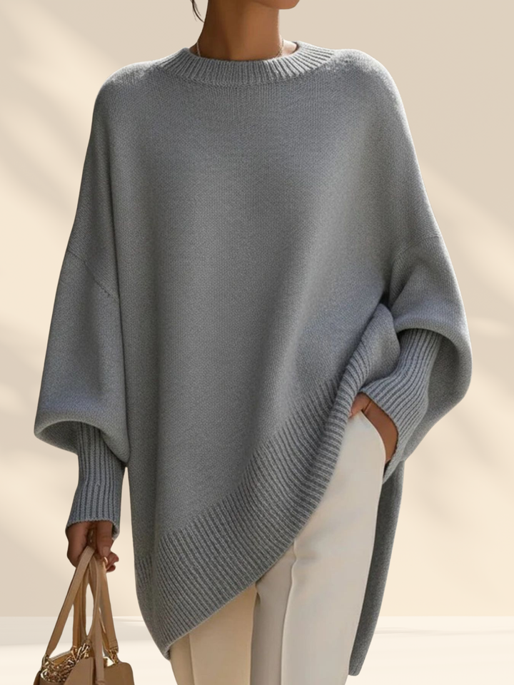 Celeste | Luxe Knit Poncho Sweater