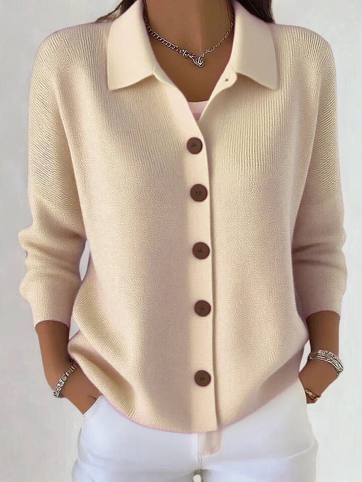 Full Size Elegance | Knit Blouse
