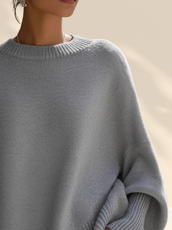 Celeste | Luxe Knit Poncho Sweater