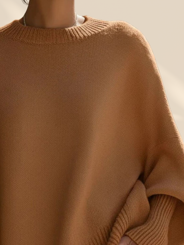 Celeste | Luxe Knit Poncho Sweater