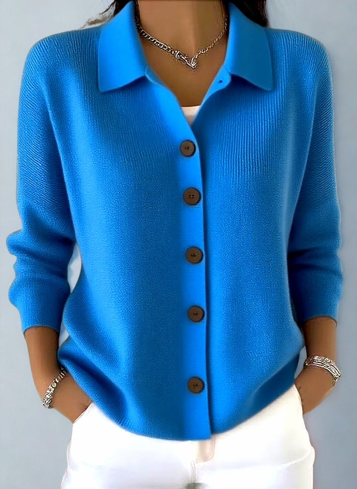 Full Size Elegance | Knit Blouse