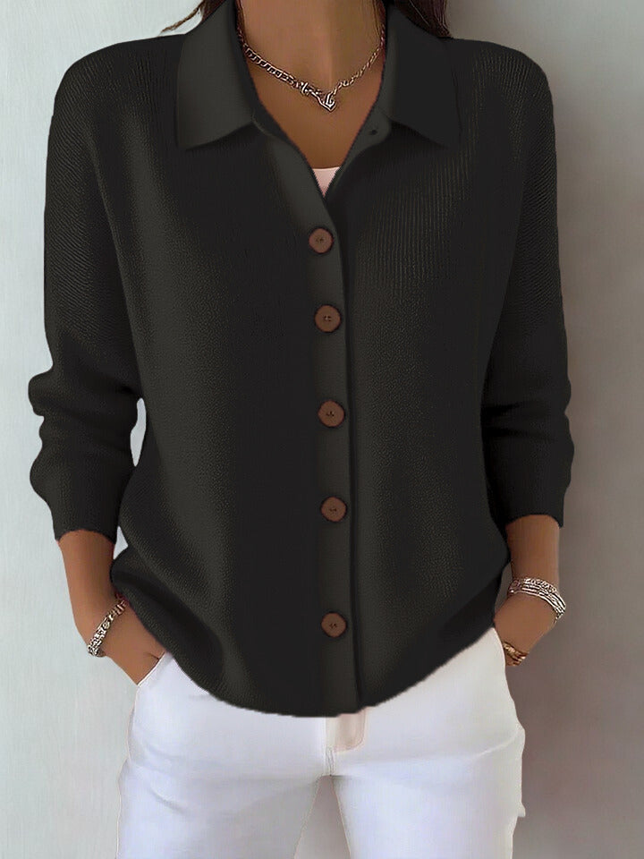 Full Size Elegance | Knit Blouse