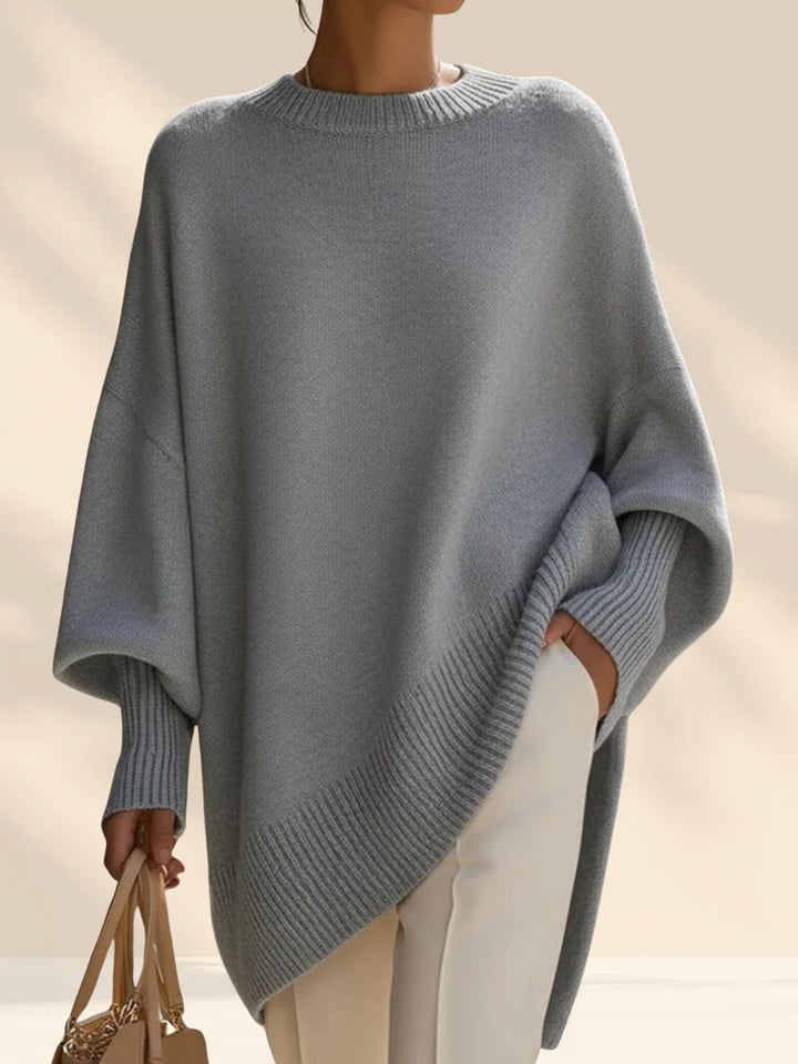 Celeste | Luxe Knit Poncho Sweater