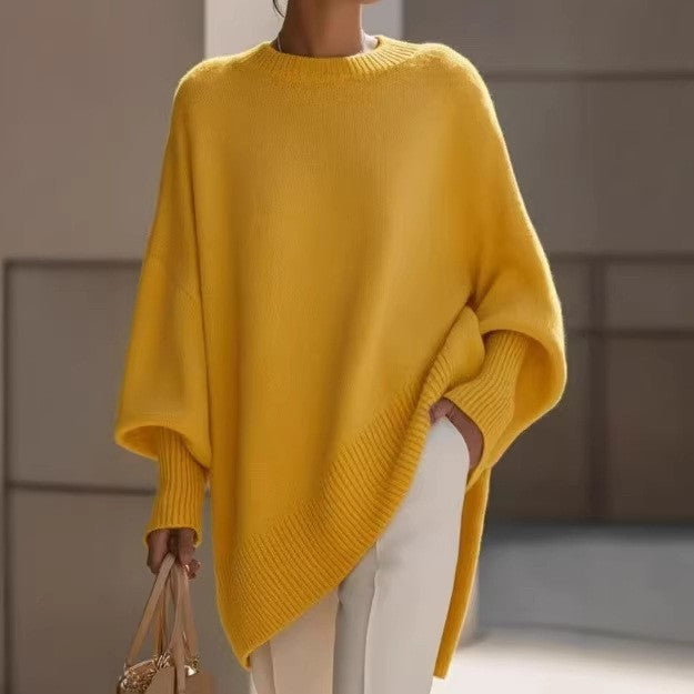Celeste | Luxe Knit Poncho Sweater